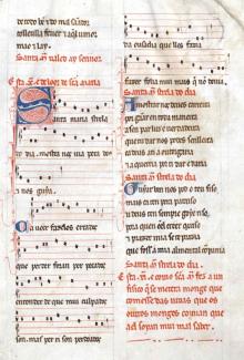 Manuscrito de Santa María, Strela do dia (CMS100)